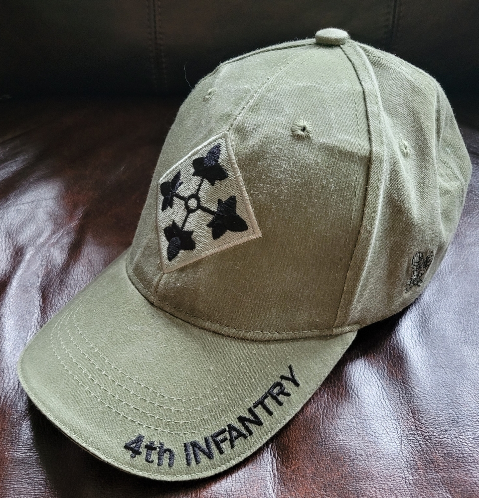 NWOT Olive Green 4th Infantry Cap. One Size